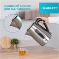 Чайник SCARLETT SC-EK21S13, 1,7 л, 2200 Вт, закрытый нагревательный элемент, стальной 457208