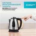 Чайник SCARLETT SC-EK21S20, 1,8 л, 1600 Вт, закрытый нагревательный элемент, сталь 451888
