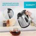 Чайник SCARLETT SC-EK21S20, 1,8 л, 1600 Вт, закрытый нагревательный элемент, сталь 451888