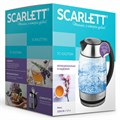 Чайник SCARLETT SC-EK27G94, 1,7 л, 2200 Вт, закрытый нагревательный элемент, стекло, черный 455917