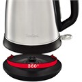 Чайник TEFAL KI270D30, 1,7 л, 2400 Вт, закрытый нагревательный элемент, сталь, серебристый, 7211002374 456508