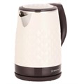 Чайник с двойными стенками BRAYER BR1043WH, 1,5 л, 2200 Вт, закрытый нагревательный элемент, бежевый 456074