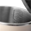 Чайник с двойными стенками BRAYER BR1043WH, 1,5 л, 2200 Вт, закрытый нагревательный элемент, бежевый 456074