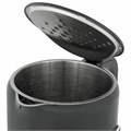 Чайник с терморегулятором и дисплеем, ДВОЙНЫЕ СТЕНКИ, SONNEN KT-8723G, 1,7 л, 2200 Вт, серый, 454690 454690