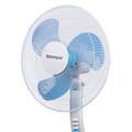 Вентилятор напольный SONNEN FS40-A104 Line, 45 Вт, 3 скоростных режима, белый/синий, 451034 451034