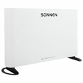Обогреватель-конвектор SONNEN ONYX-1000.1, 1000 Вт, Х-образный нагревательный элемент, белый, сделано в России, 457629 457629