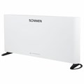Обогреватель-конвектор SONNEN ONYX-2000.1, 2000 Вт, Х-образный нагревательный элемент, белый, сделано в России, 457630 457630