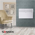 Обогреватель-конвектор SONNEN X-2000, 2000 Вт, напольная/настенная установка, белый, 453496 453496