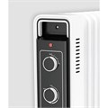 Обогреватель масляный ROYAL CLIMA ROR-PR5-1000M, 1000 Вт, 5 секций, белый 456578