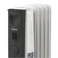 Обогреватель масляный SONNEN DFS-05, 1000 Вт, 5 секций, белый, 453497 453497