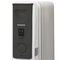 Обогреватель масляный SONNEN DFS-11, 2500 Вт, 11 секций, белый, 453500 453500