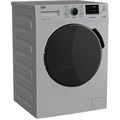 Стиральная машина BEKO RSPE78612S, 1200 об/мин, 7 кг, фронтальная загрузка, 15 программ, пар, серебристая, 7322710002 457167