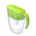 Кувшин-фильтр для очистки воды АКВАФОР "Реал В15", 2,9 л, со сменной кассетой, салатовый, 210156 609288