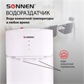 Кулер водораздатчик БЕЗ НАГРЕВА И ОХЛАЖДЕНИЯ, SONNEN FS-02N, напольный, 2 крана, белый, 454995 454995