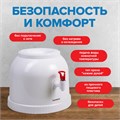 Кулер водораздатчик БЕЗ НАГРЕВА И ОХЛАЖДЕНИЯ, SONNEN TS-01, настольный, 1 кран, белый, 452417 452417
