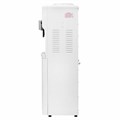 Кулер для воды SONNEN FSE-02A, напольный, НАГРЕВ/ОХЛАЖДЕНИЕ ЭЛЕКТРОННОЕ, 2 крана, белый, 455421 455421