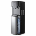 Кулер для воды VATTEN L45NKSTEEL, напольный, НАГРЕВ/ОХЛАЖДЕНИЕ КОМПРЕССОРНОЕ, 3 крана, черный, 6842 455556