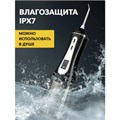 Ирригатор для полости рта ASIACARE PRO+, портативный, емкость резервуара 0,35 л, 14 насадок, черный, Asia_42 456559