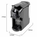 Кофемашина капсульная 3 в 1 для молотого кофе и капсул DOLCE GUSTO и NESPRESSO, SONNEN CM510, 1450 Вт, объем 0,6 л, 456336 456336