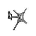 Кронштейн-крепление для ТВ настенный, до 35 кг. VESA 75х75-400х400, 32"-55", черный, SONNEN, 455946 455946