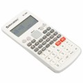 Калькулятор инженерный BRAUBERG SC-880-N, 417 функций, 10+2 разрядов, батарея, БЕЛЫЙ, 250526 250526