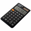 Калькулятор карманный BRAUBERG CX-102C-BK (76x126 мм), 12 разрядов, двойное питание, ЧЕРНЫЙ, 272647 272647