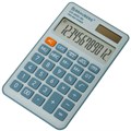 Калькулятор карманный BRAUBERG CX-102C-BL (76x126 мм), 12 разрядов, двойное питание, ГОЛУБОЙ, 272649 272649