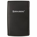 Калькулятор карманный BRAUBERG PK-865-BK (120x75 мм), 8 разрядов, двойное питание, ЧЕРНЫЙ, 250524 250524