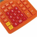 Калькулятор настольный BRAUBERG EXTRA-12-RG (206x155 мм), 12 разрядов, двойное питание, ОРАНЖЕВЫЙ, 250485 250485