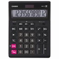 Калькулятор настольный CASIO GR-12-W (209х155 мм), 12 разрядов, двойное питание, черный, европодвес, GR-12-W-EP 250380 - фото 299572