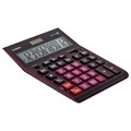 Калькулятор настольный CASIO GR-12С-WR (210х155 мм), 12 разрядов, двойное питание, БОРДОВЫЙ, GR-12C-WR-W-EP 250444 - фото 299594