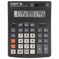 Калькулятор настольный STAFF PLUS STF-333 (200x154 мм), 16 разрядов, двойное питание, 250417 250417 - фото 299687