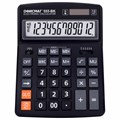 Калькулятор настольный ОФИСМАГ 555-BK (206x155 мм), 12 разрядов, двойное питание, ЧЕРНЫЙ, 271729 271729 - фото 299827