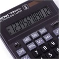 Калькулятор настольный ОФИСМАГ OFM-333 (200x154 мм) 12 разрядов, двойное питание, ЧЕРНЫЙ, 250462 250462